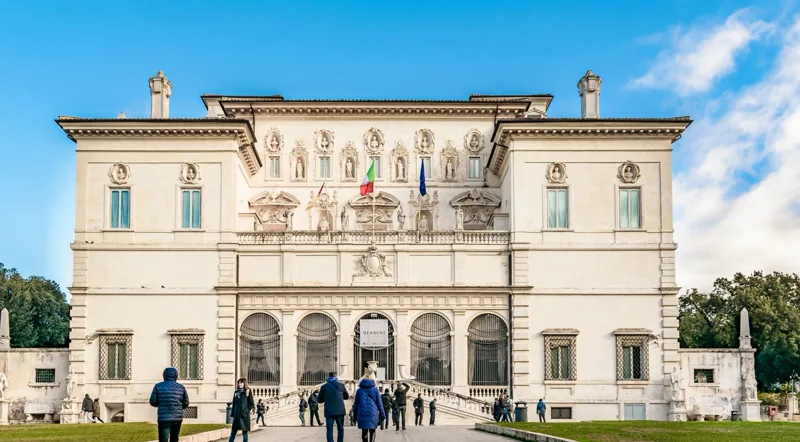 Facciata della Galleria Borghese